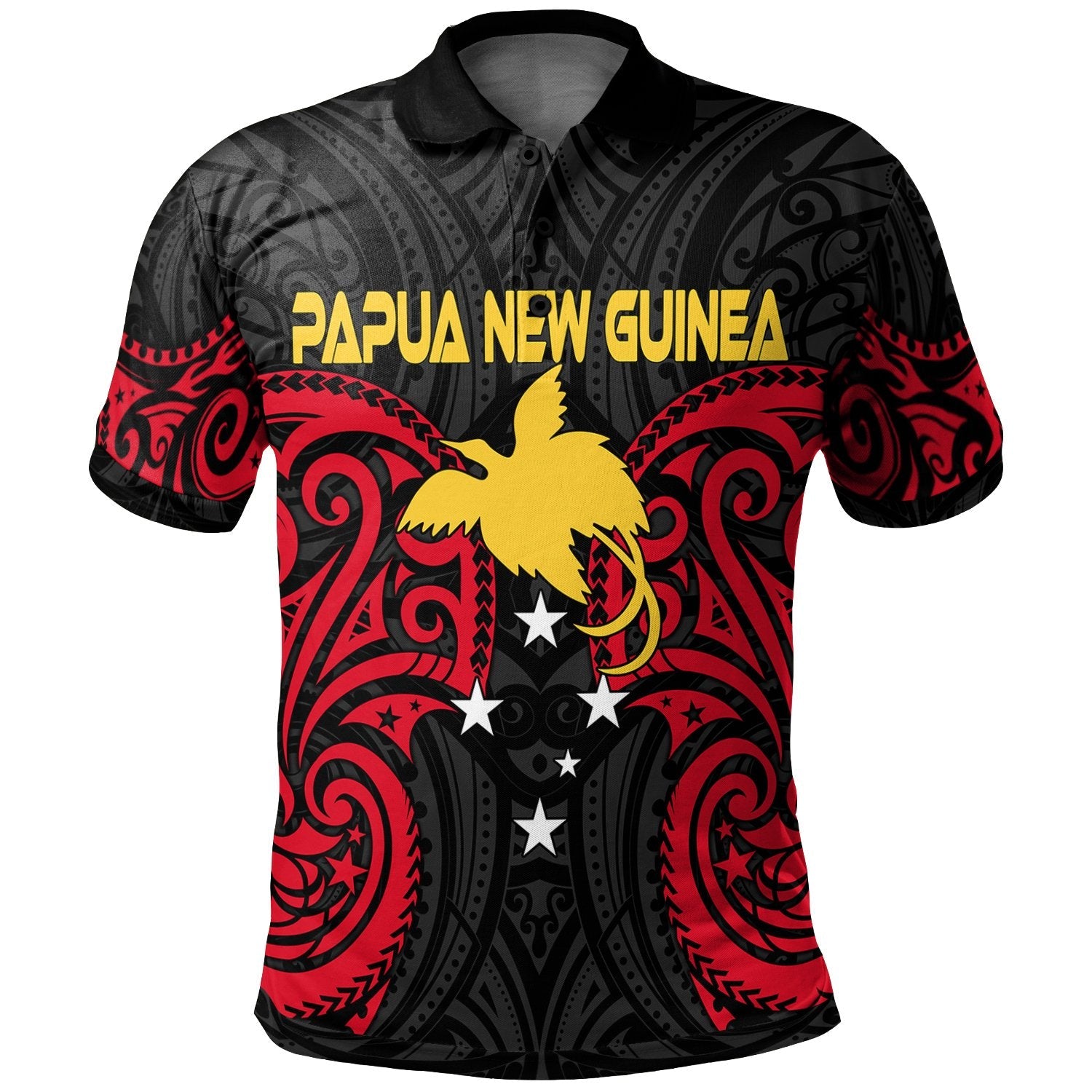Papua New Guinea Polo Shirt - Papua New Guinea Spirit