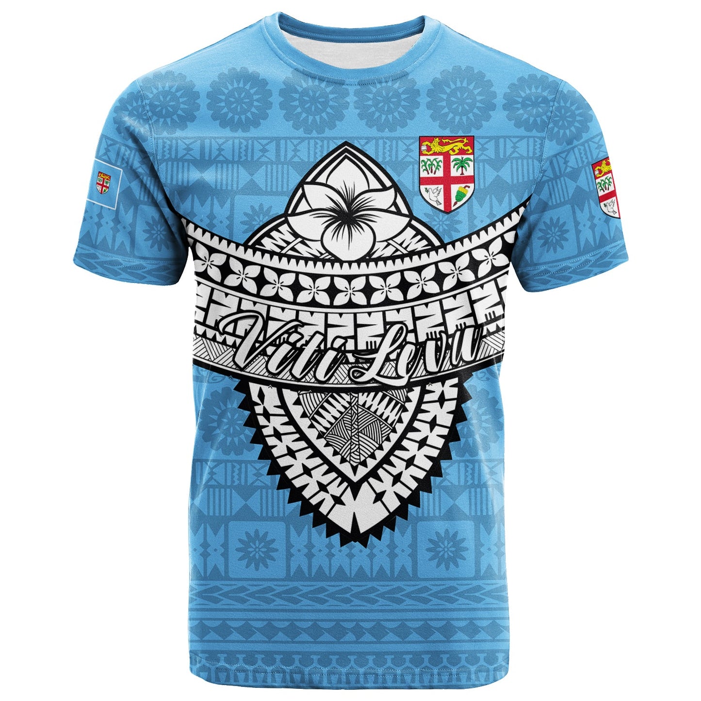 Fiji Viti Levu Tapa Tribal T Shirt 2