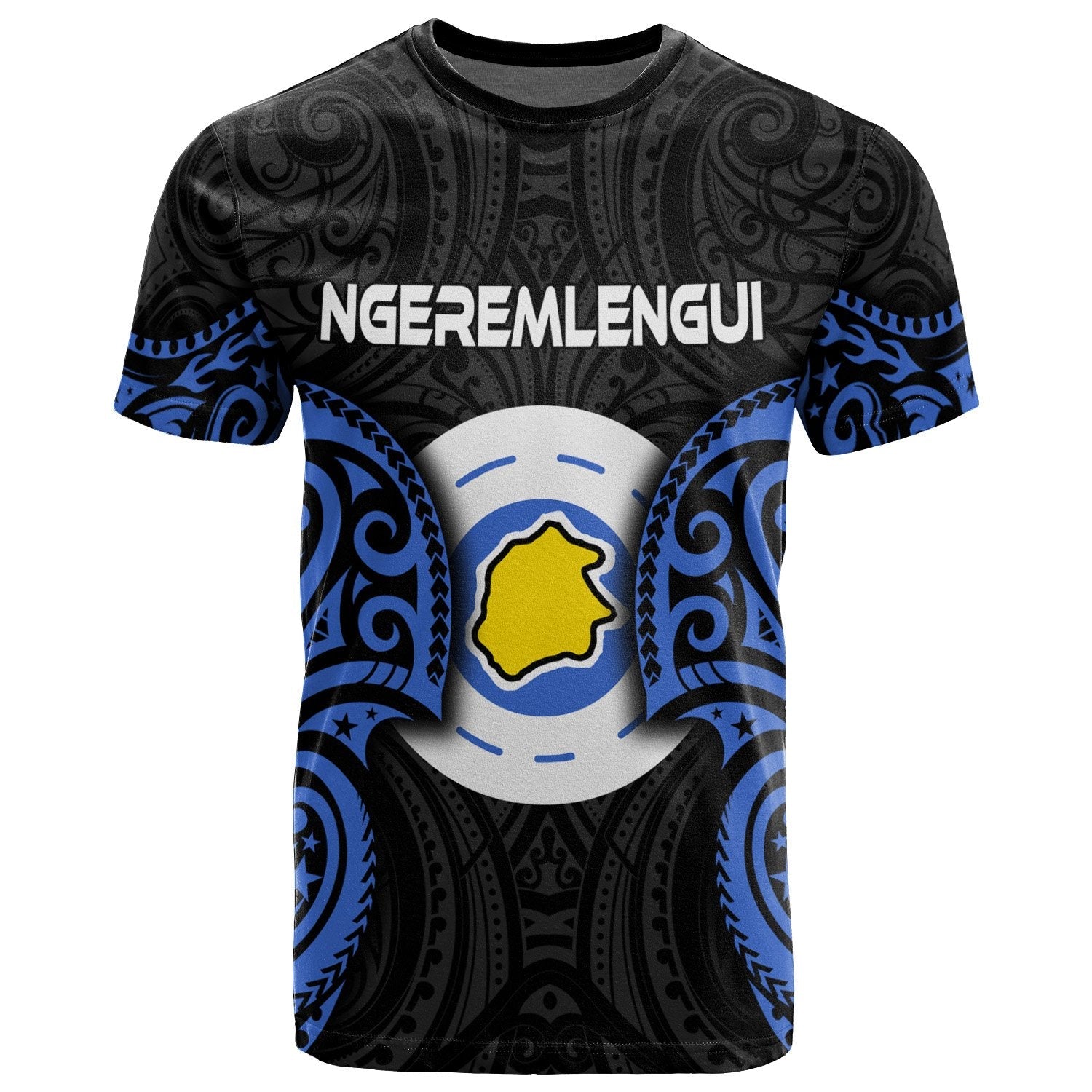 Palau Ngeremlengui Polynesian T Shirt Palau Spirit