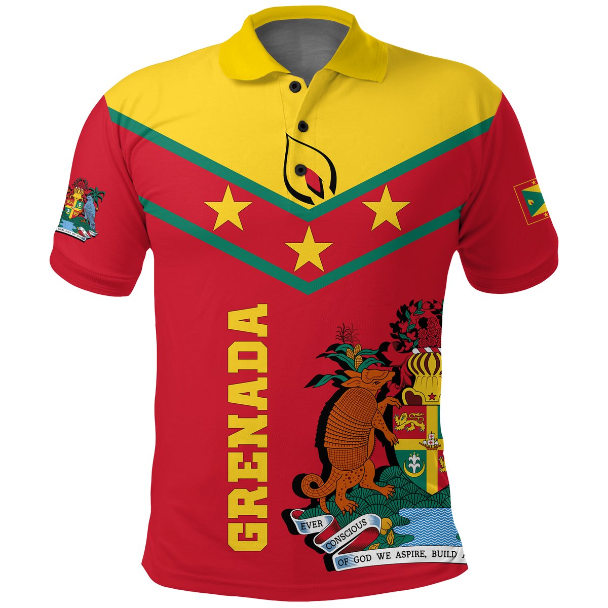 Grenada Polo Shirt - Proud Grenadian -