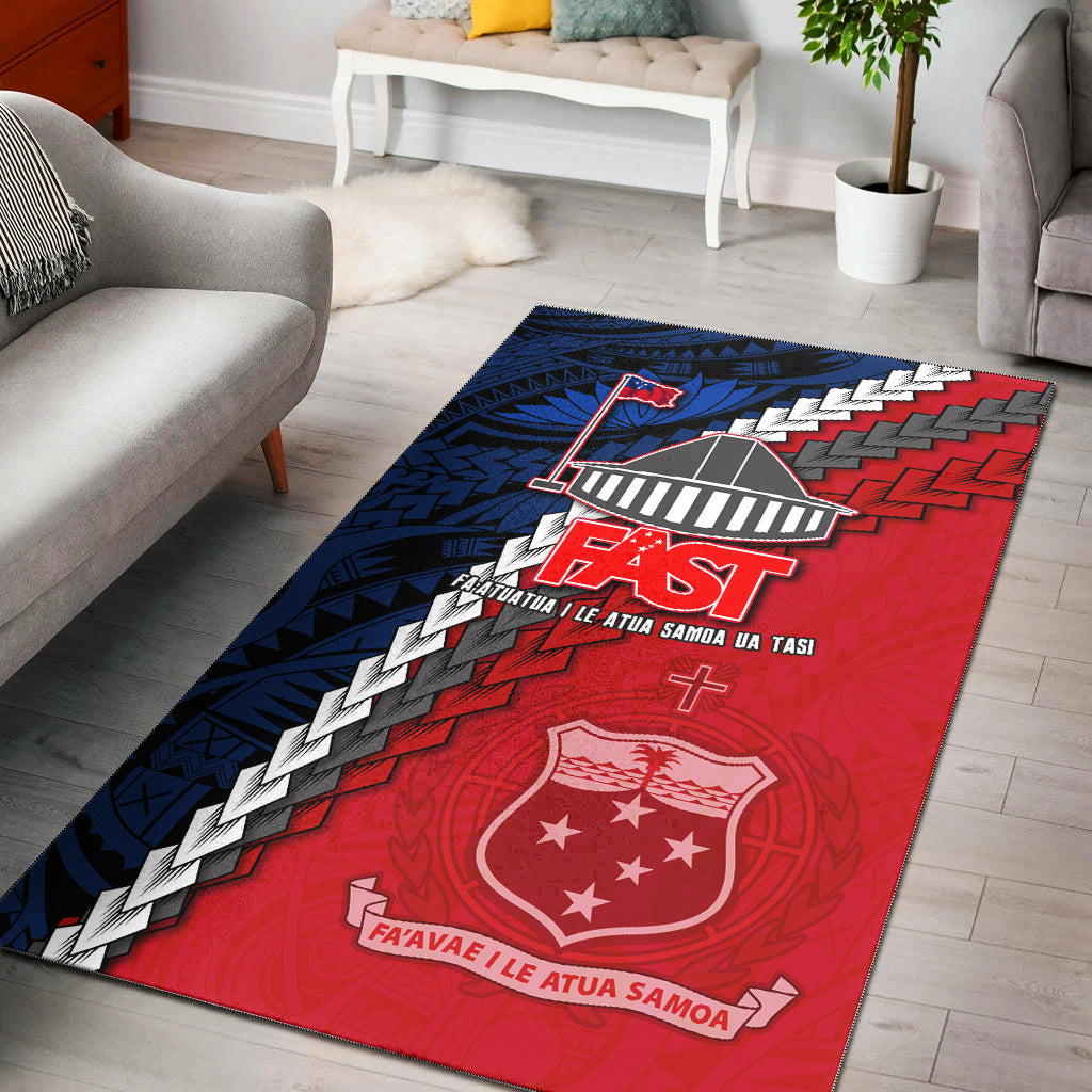 F.A.S.T Samoa Area Rug Polynesian