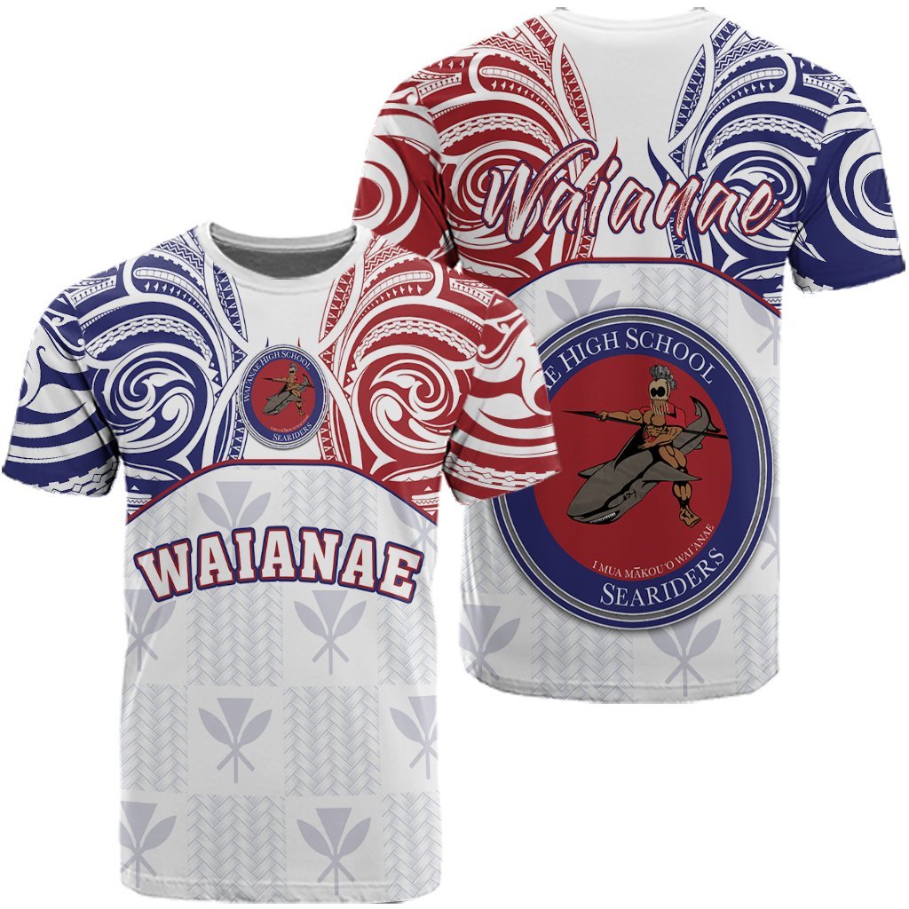 Hawaii T-Shirt Kanaka Waianae High School T-Shirt Demodern Style AH