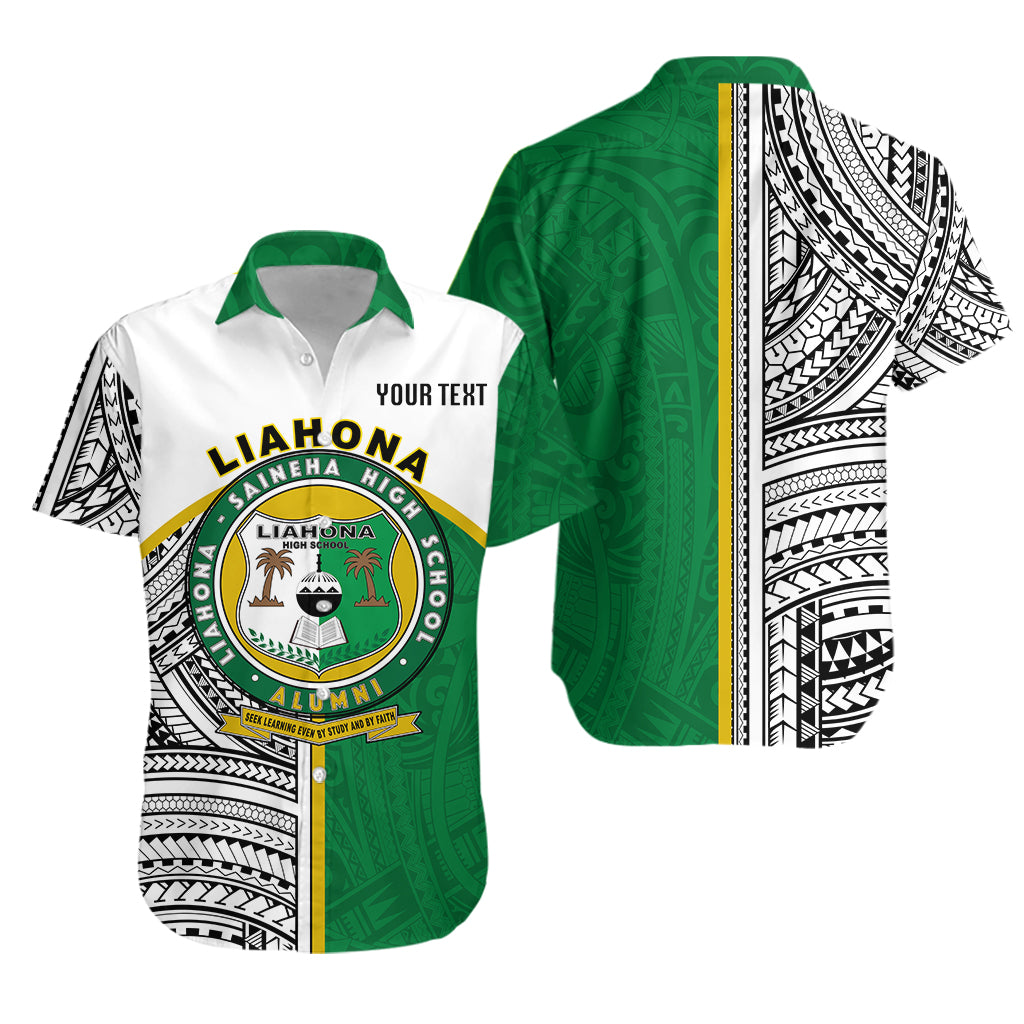 Custom PersonalisedLiahona High School Hawaiian Shirt - Polynesian Patterns -