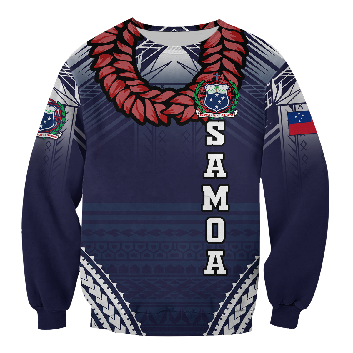 Samoan Ula Fala Art Sweatshirt
