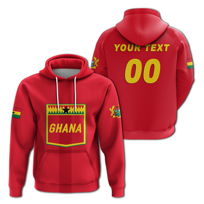 Custom Ghana Football 2022 Champions Pride Hoodie