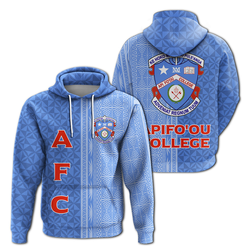 Tonga Apifo'ou College Hoodie Tongan Tribal -