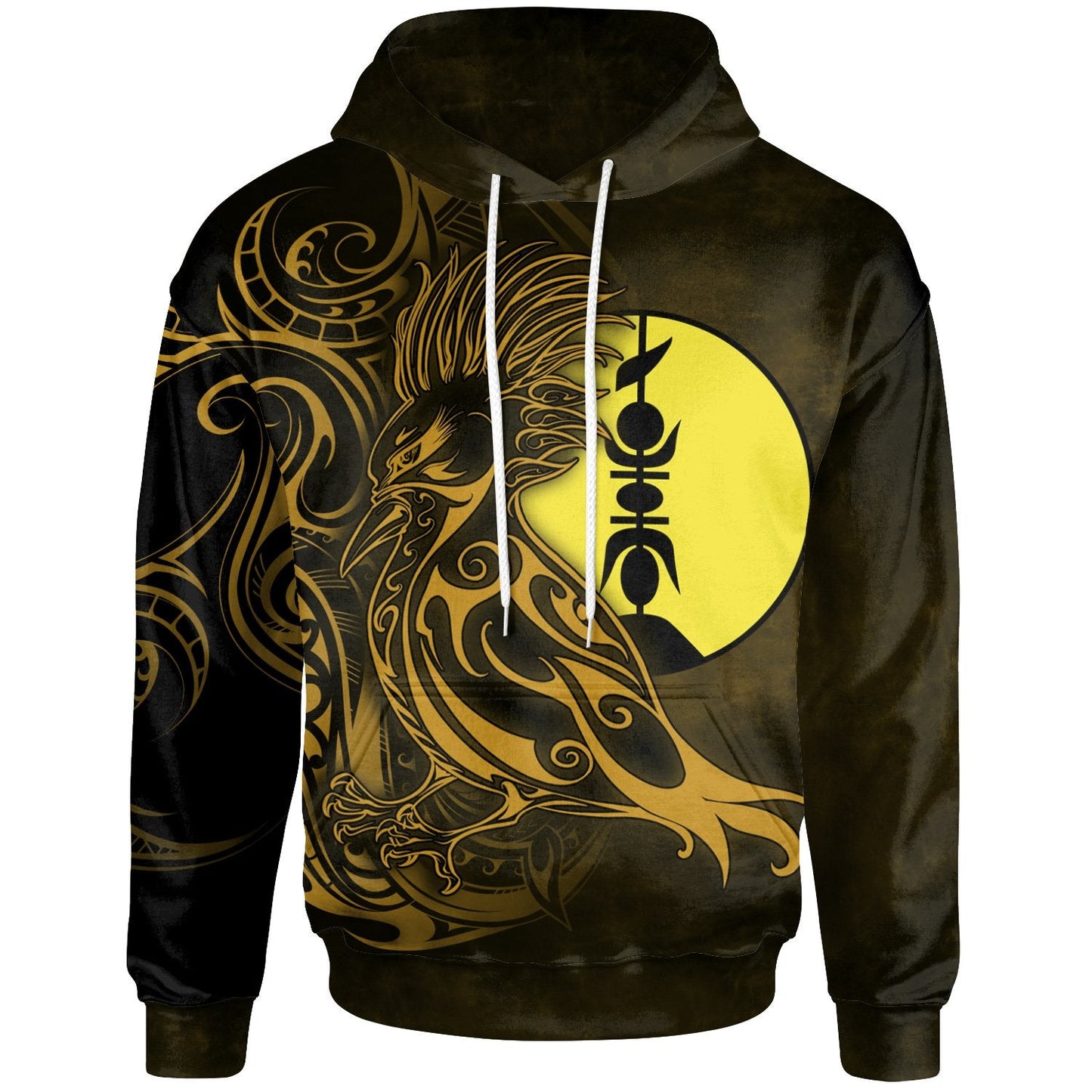 New Caledonia Hoodie Gold Kagu'nd Flche Fatire