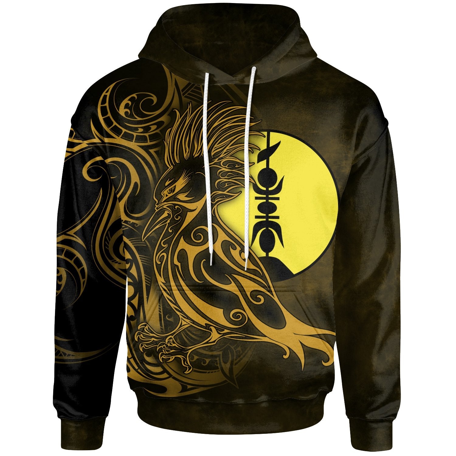 New Caledonia Hoodie Gold Kagu'nd Flche Fatire