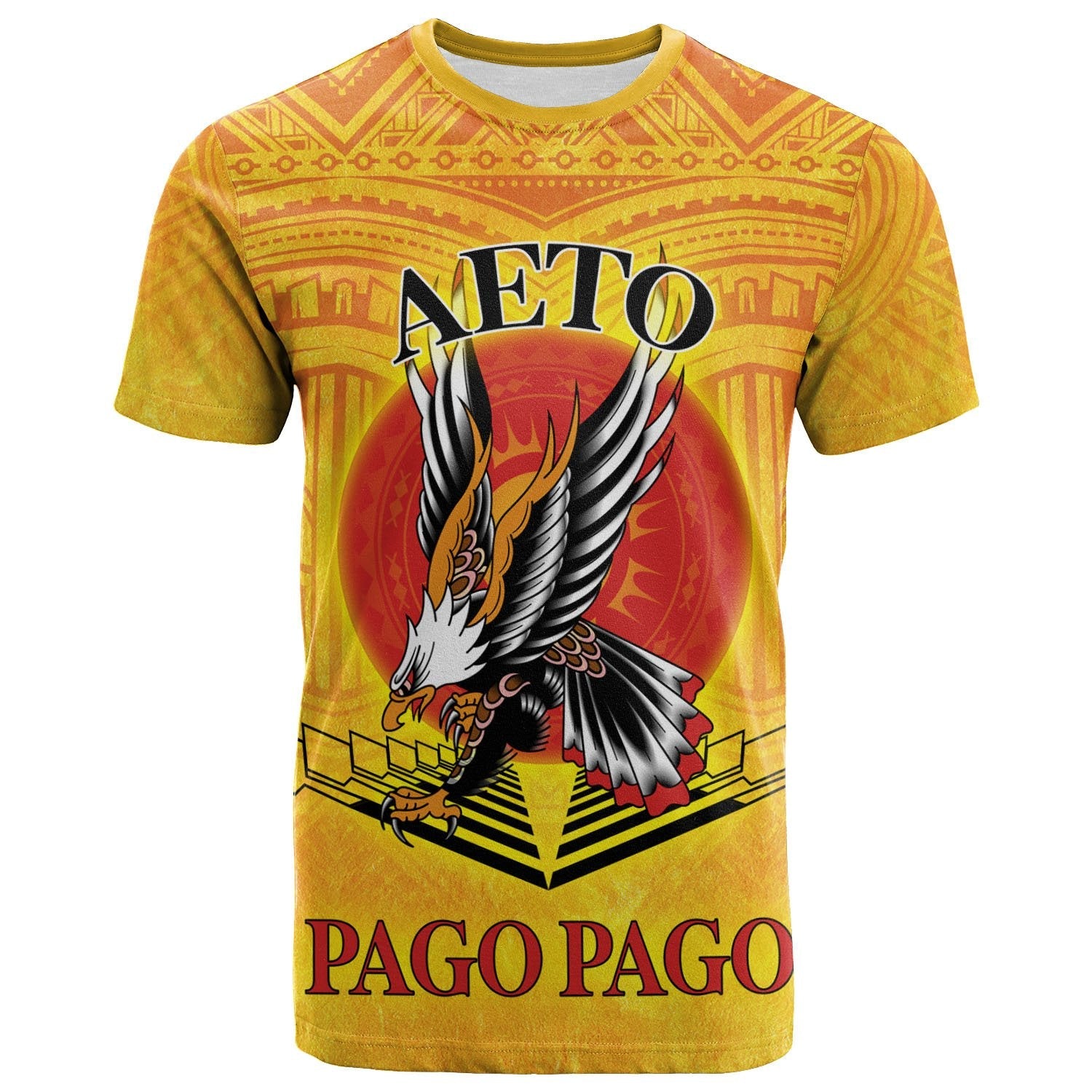 American Samoa T-Shirt - Pago Pago Aeto Ver 2
