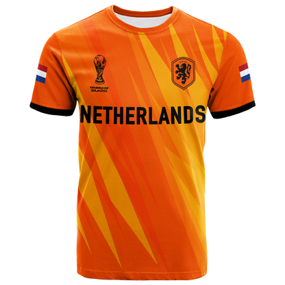 Netherlands Football World Cup 2022 Champions Pride T Shirt LT12