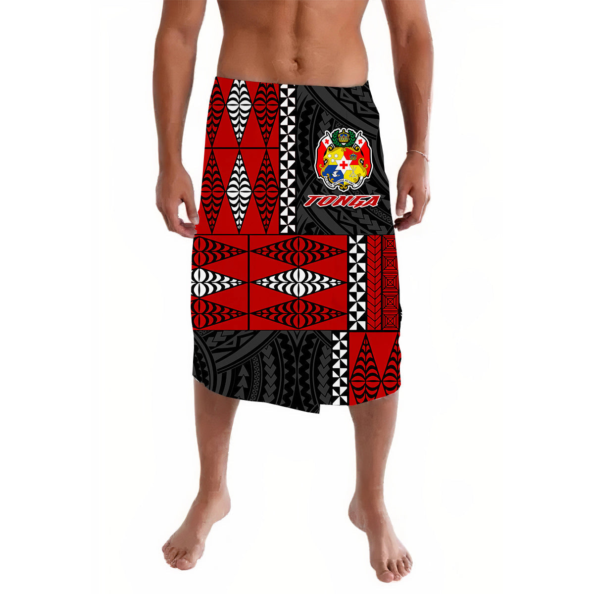 Tonga Lavalava Tongan Pattern Mix Polynesian
