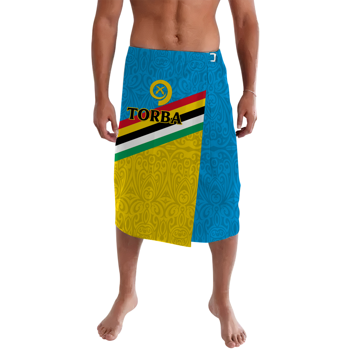 Vanuatu Torba Province Lavalava - Flag Style -