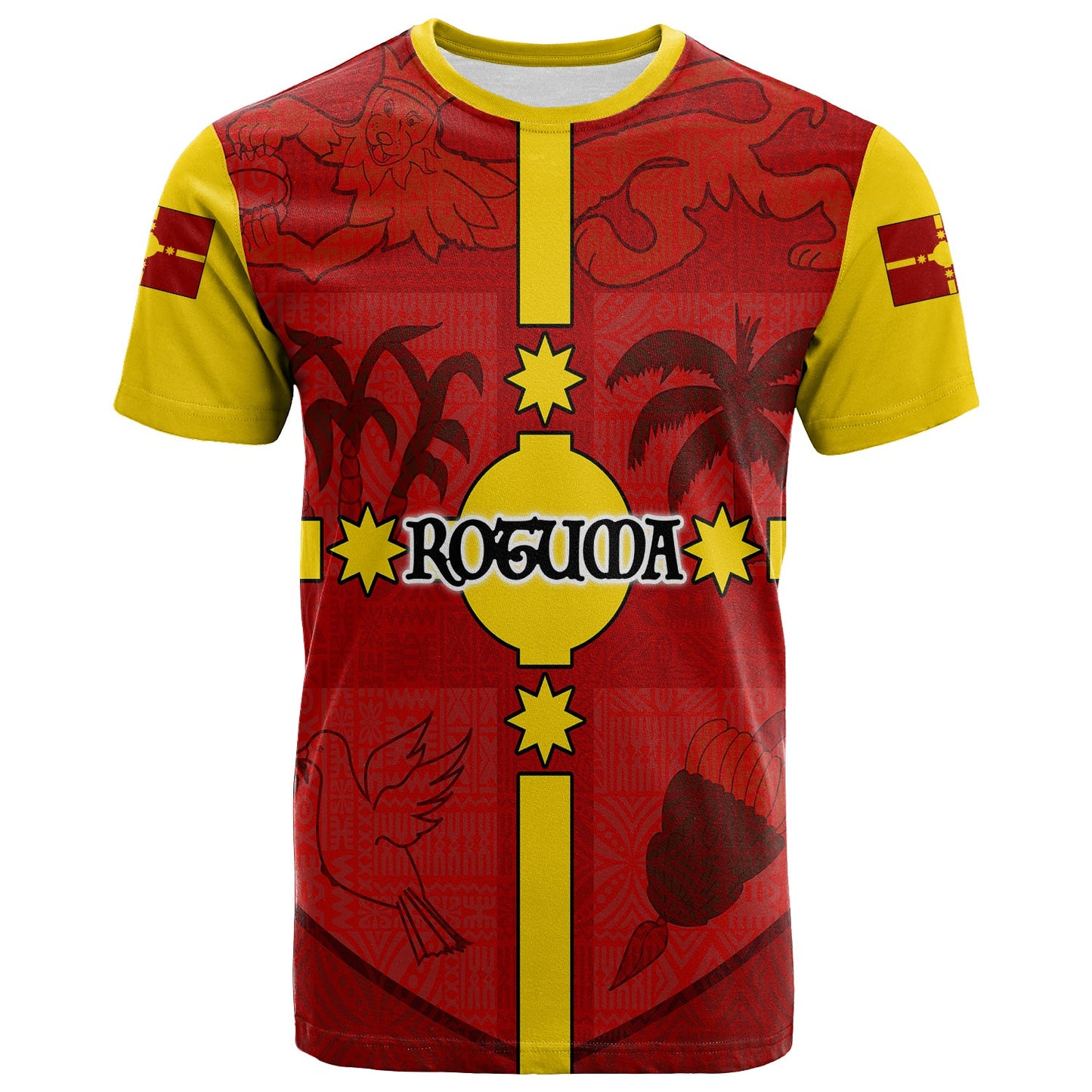 Rotuma Fiji T Shirt - Fijian Patterns -
