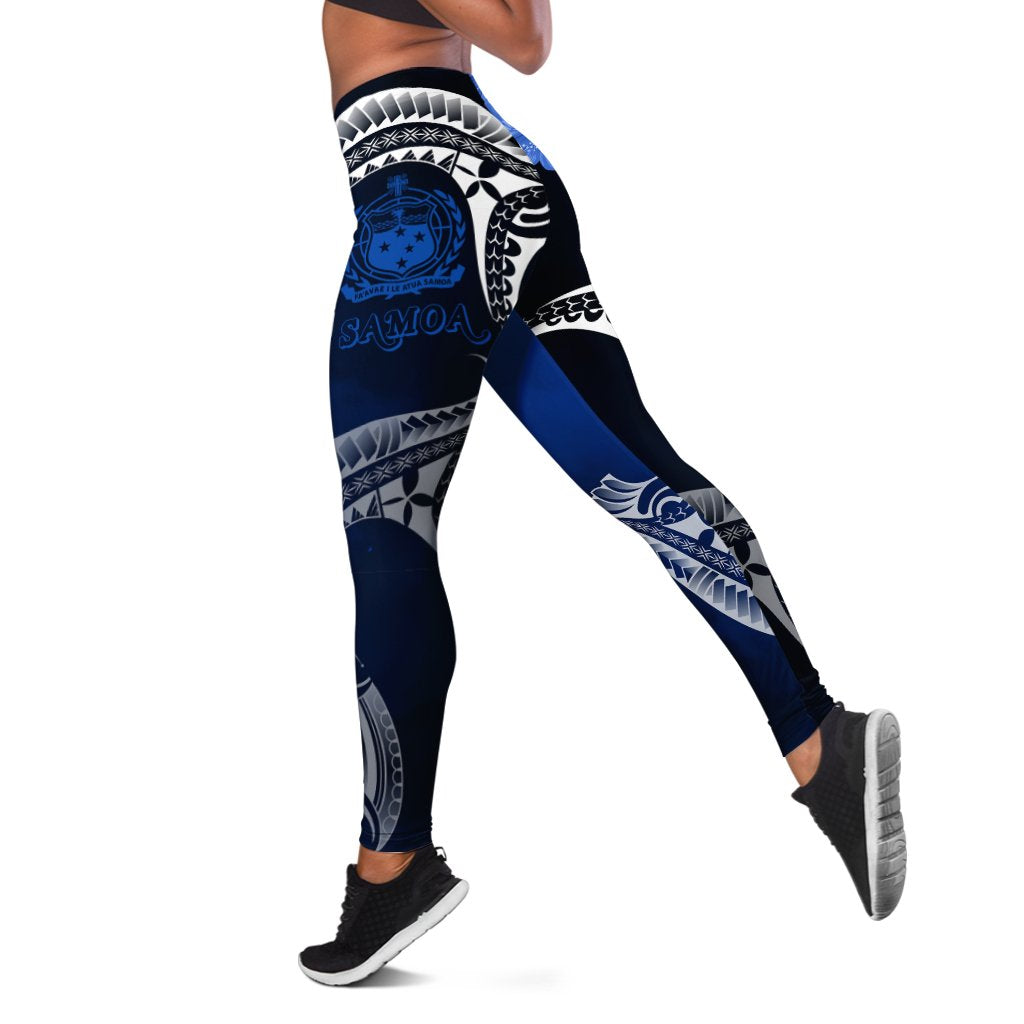 Samoa Legging - Samoa Seal Wave Style Blue