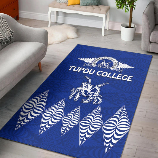 Tupou College Area Rug Always Proud of Old Boys Toloa Ver.01
