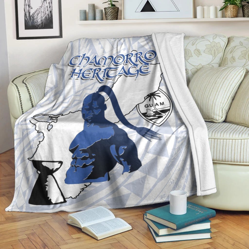 Guam Premium Blanket Chamorro Heritage Ver 2