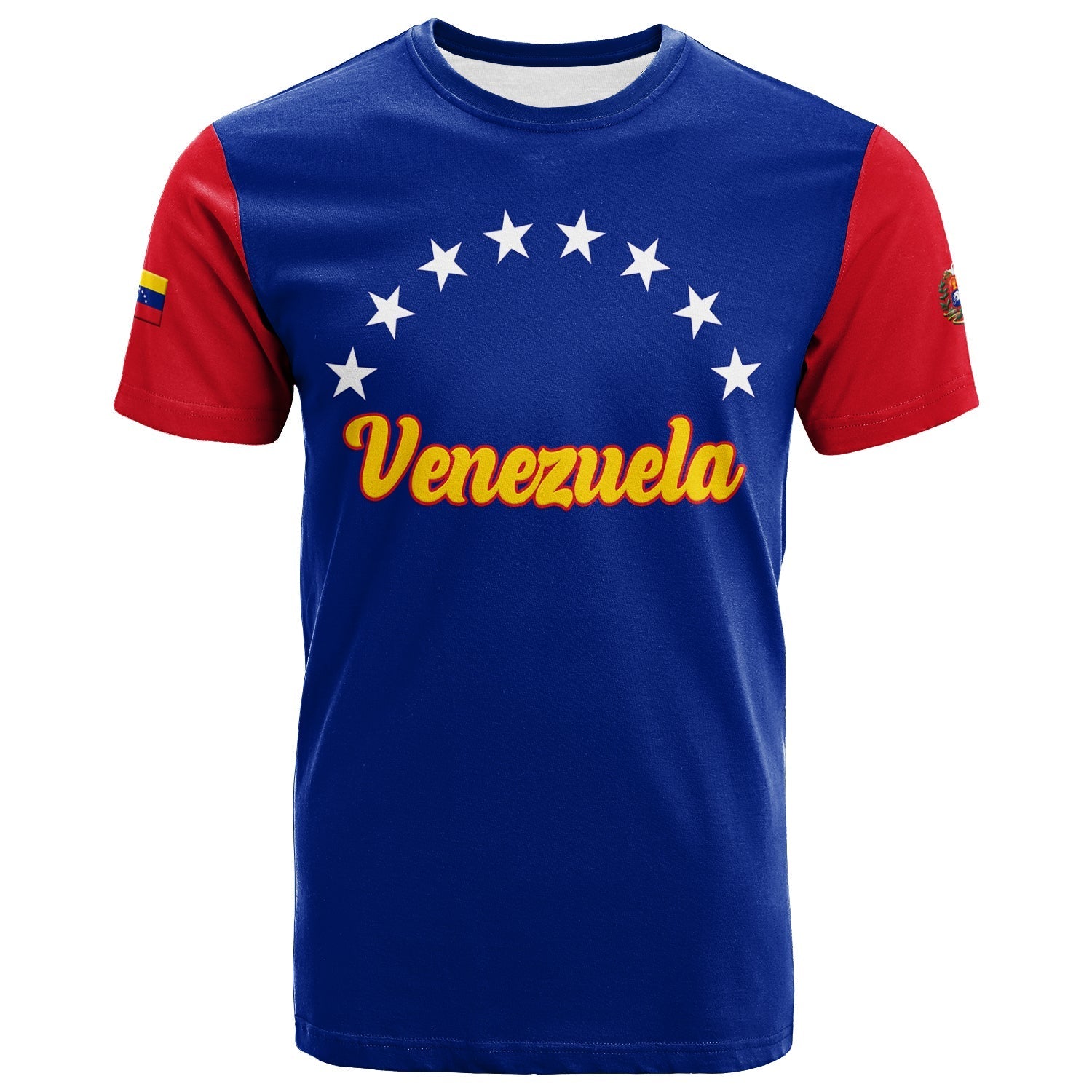 Custom Venezuela Baseball Pride T Shirt