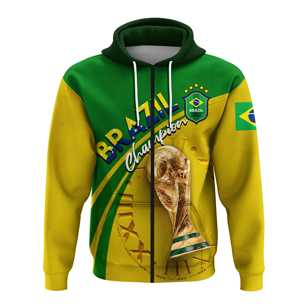Brazil Football 2022 Hoodie