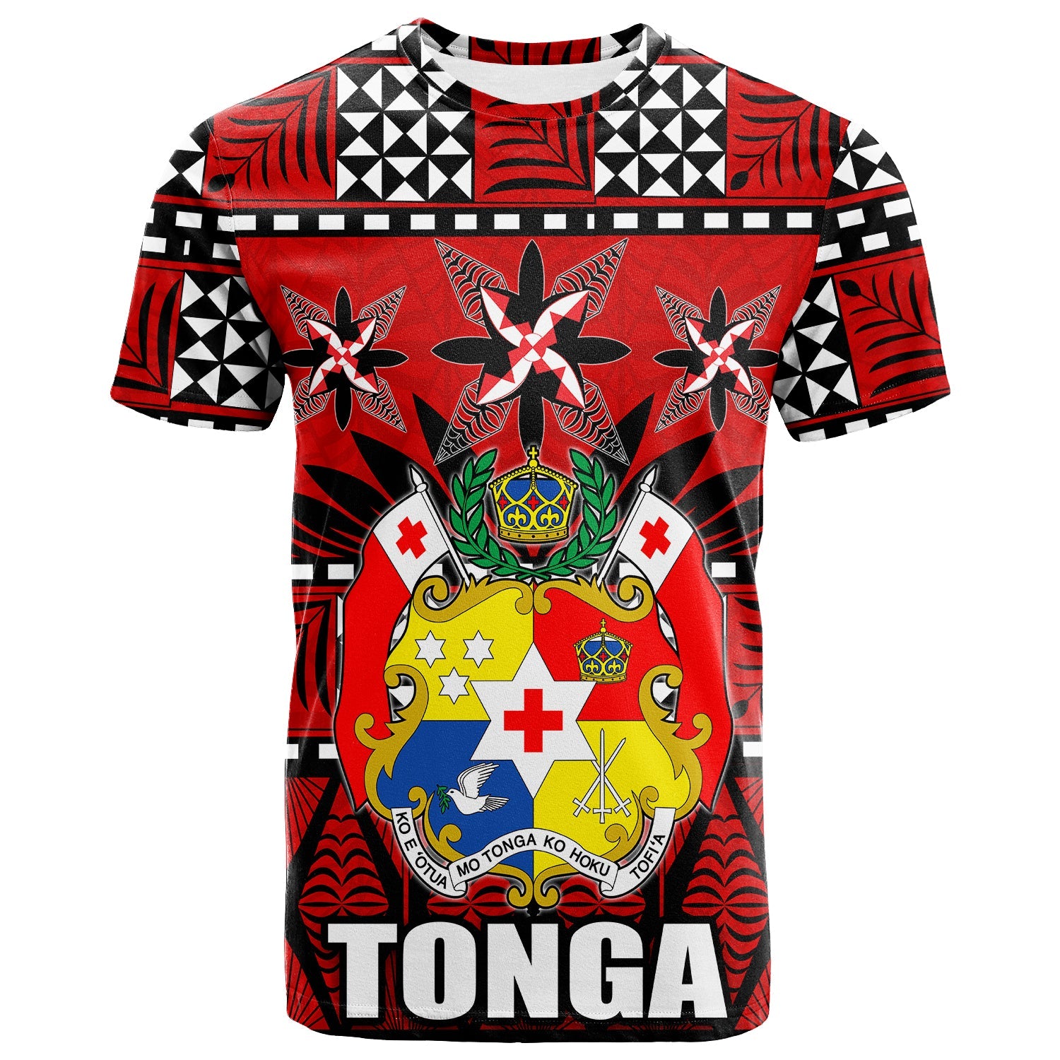 Tonga T Shirt - Tongan Patterns -