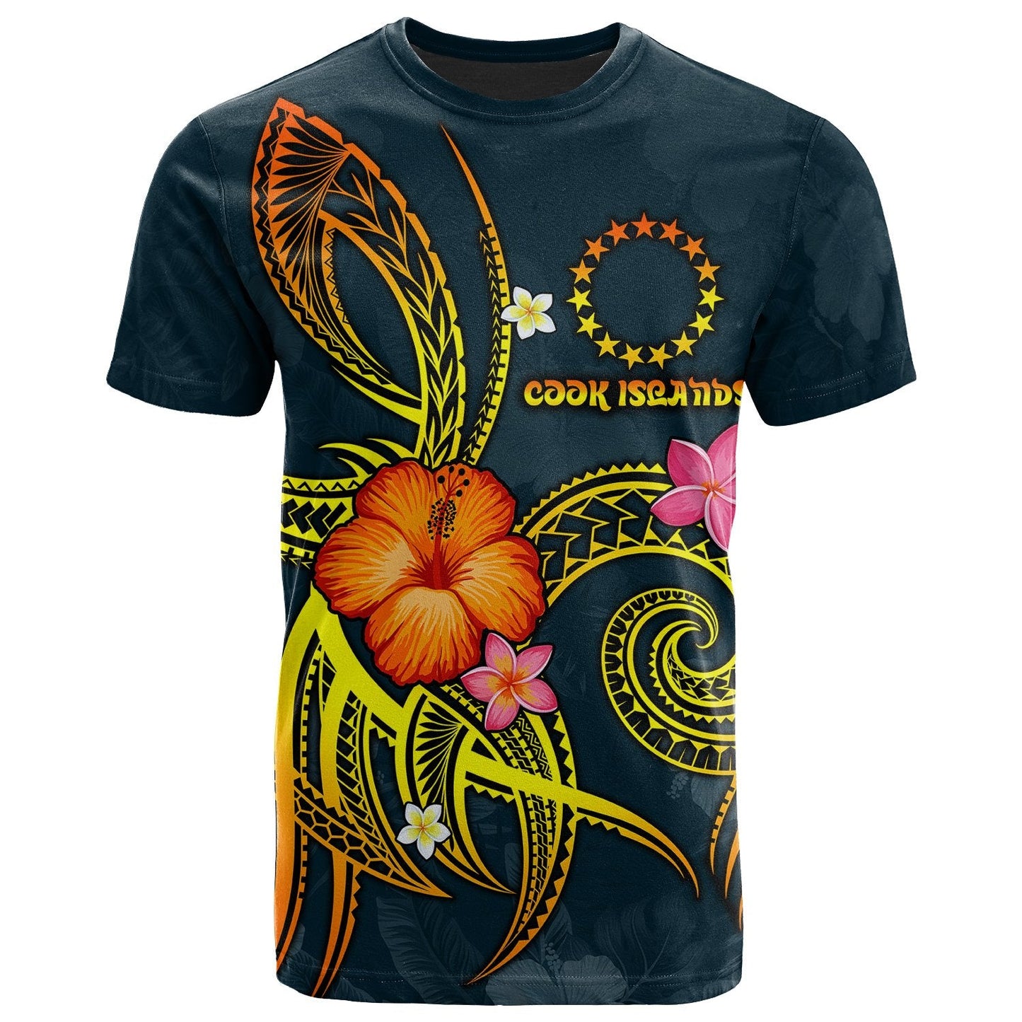 Cook Islands Polynesian T - Shirt - Legend Of Cook Islands Blue