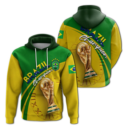 Brazil Football 2022 Hoodie