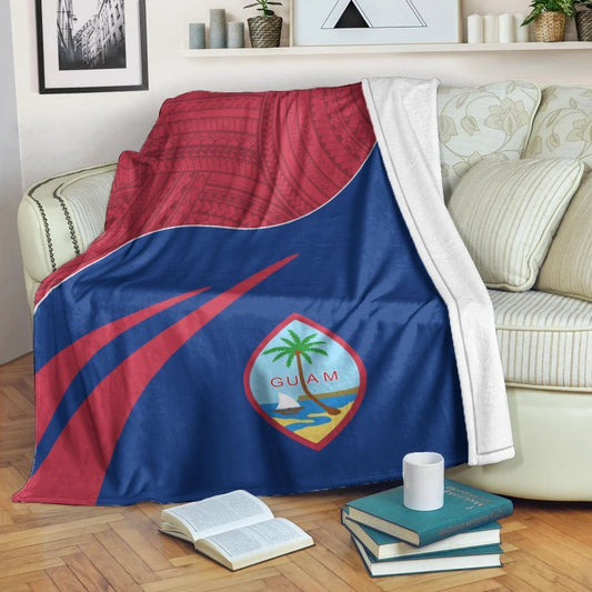 Guam Premium Blanket Curve Style