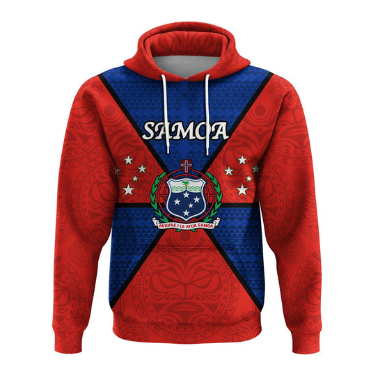 Samoa Hoodie Maori Polynesian -0