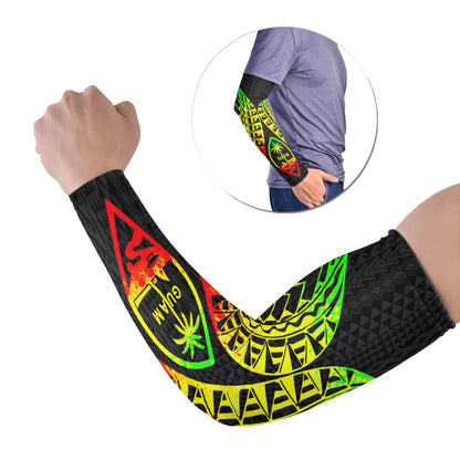 Guam Arm Sleeve Polynesian Pattern Reggae (Set of 2)