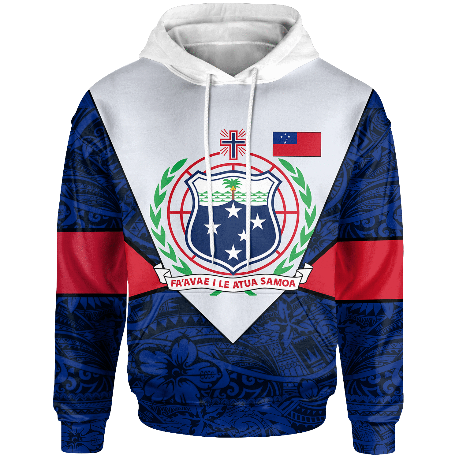 Samoa Polynesian Hoodie Legend of Samoa