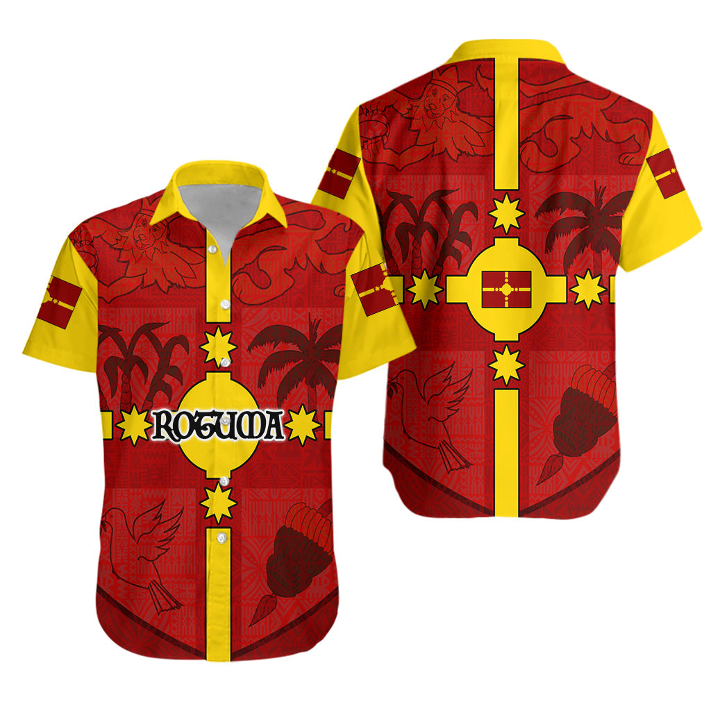 Rotuma Fiji Hawaiian Shirt - Fijian Patterns -