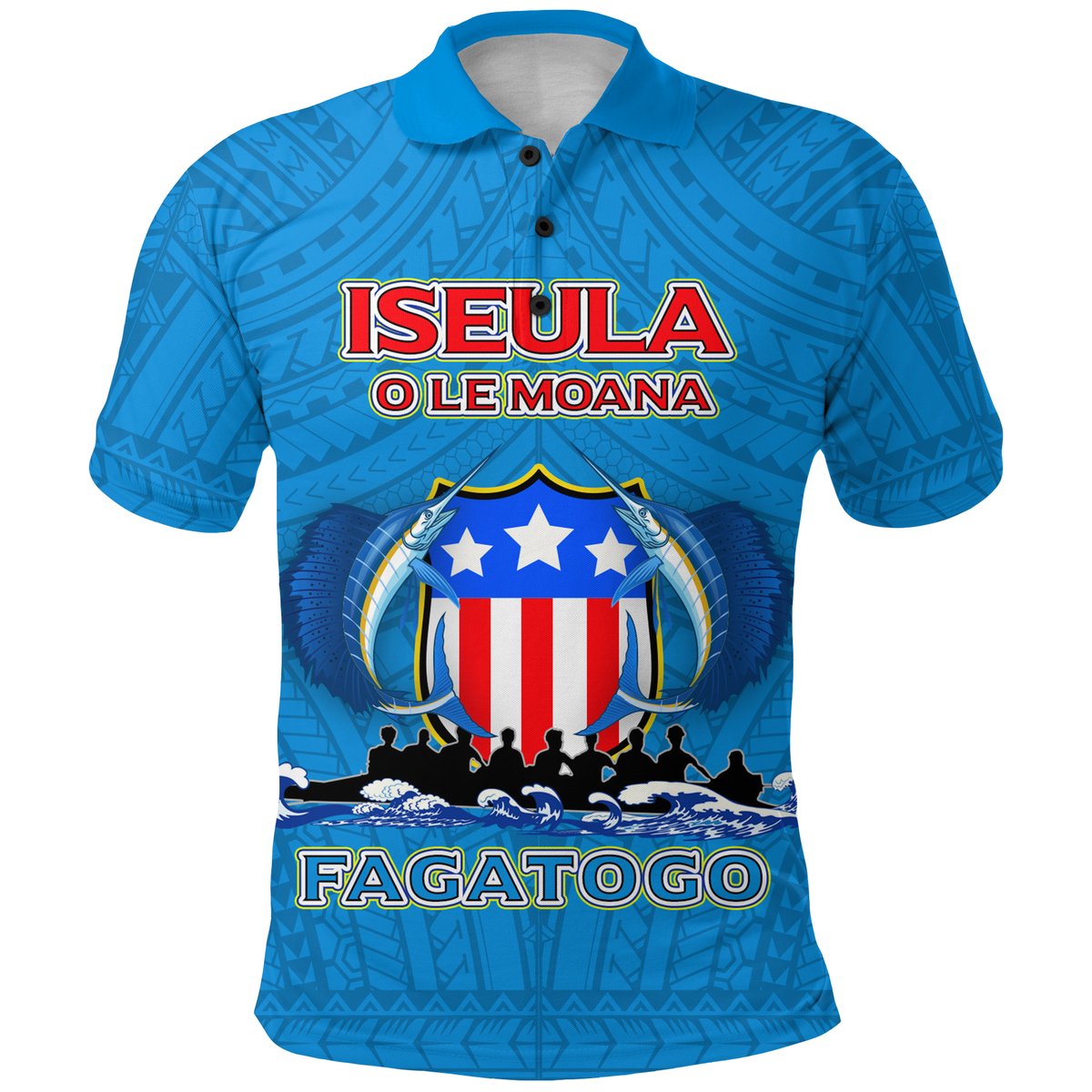 American Samoa Polo Shirt - Iseula o le Moana of Fagatogo Pride Shirt