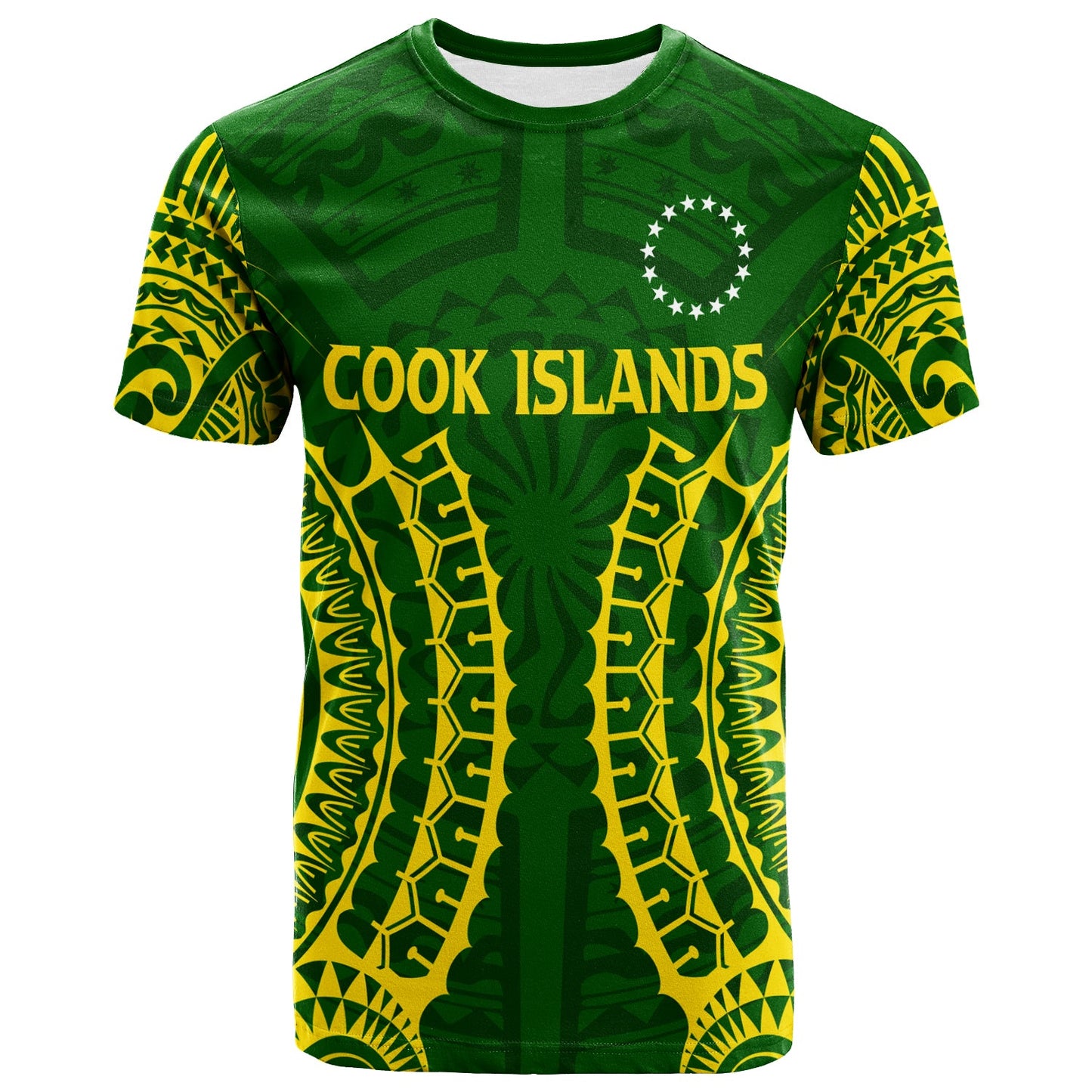 Cook Islands T - Shirt - Tribal Pattern -