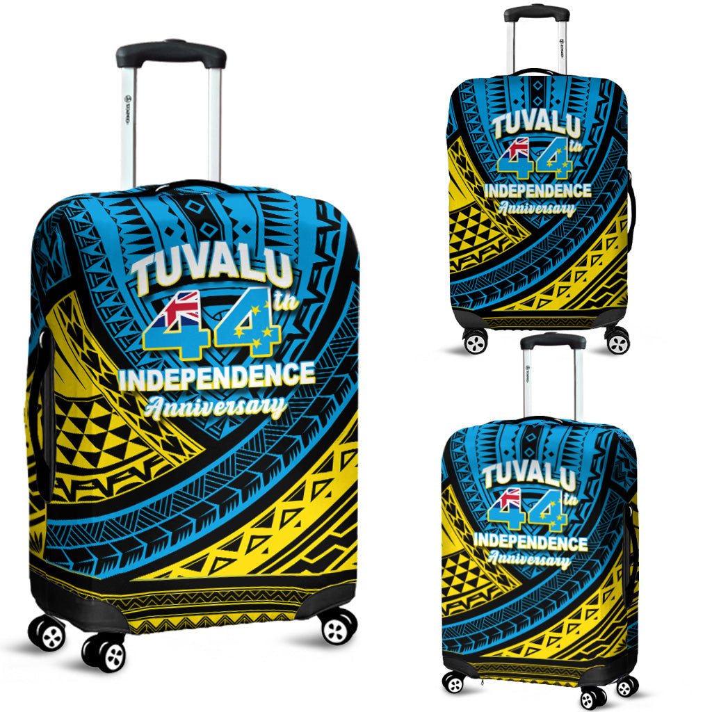Tuvalu Luggage Covers 44th Independence Anniversary Tribal Pattern