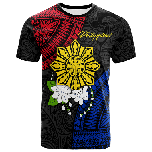 Philippines Sampaguita Filipino Sun T - Shirt -