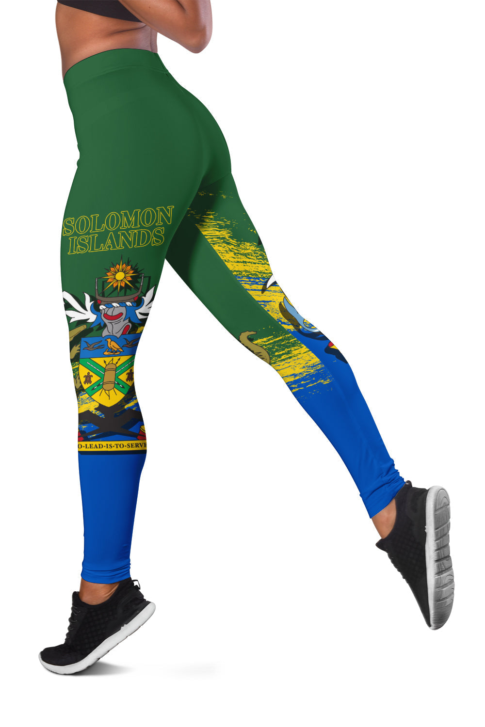 Solomon Islands Legging - Solomon Islands Coat Of Arms Special