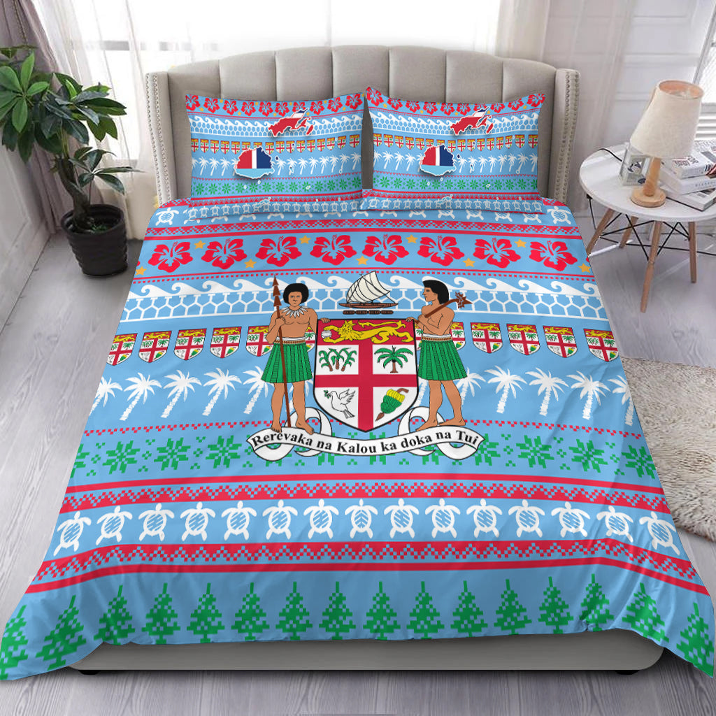 Fiji Christmas Bedding Set Ugly Christmas