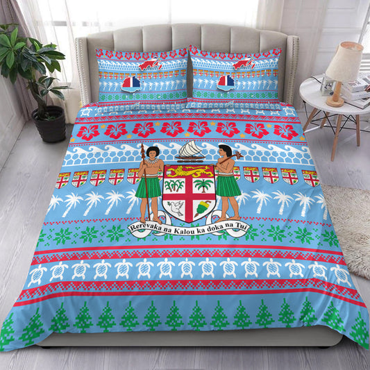 Fiji Christmas Bedding Set Ugly Christmas