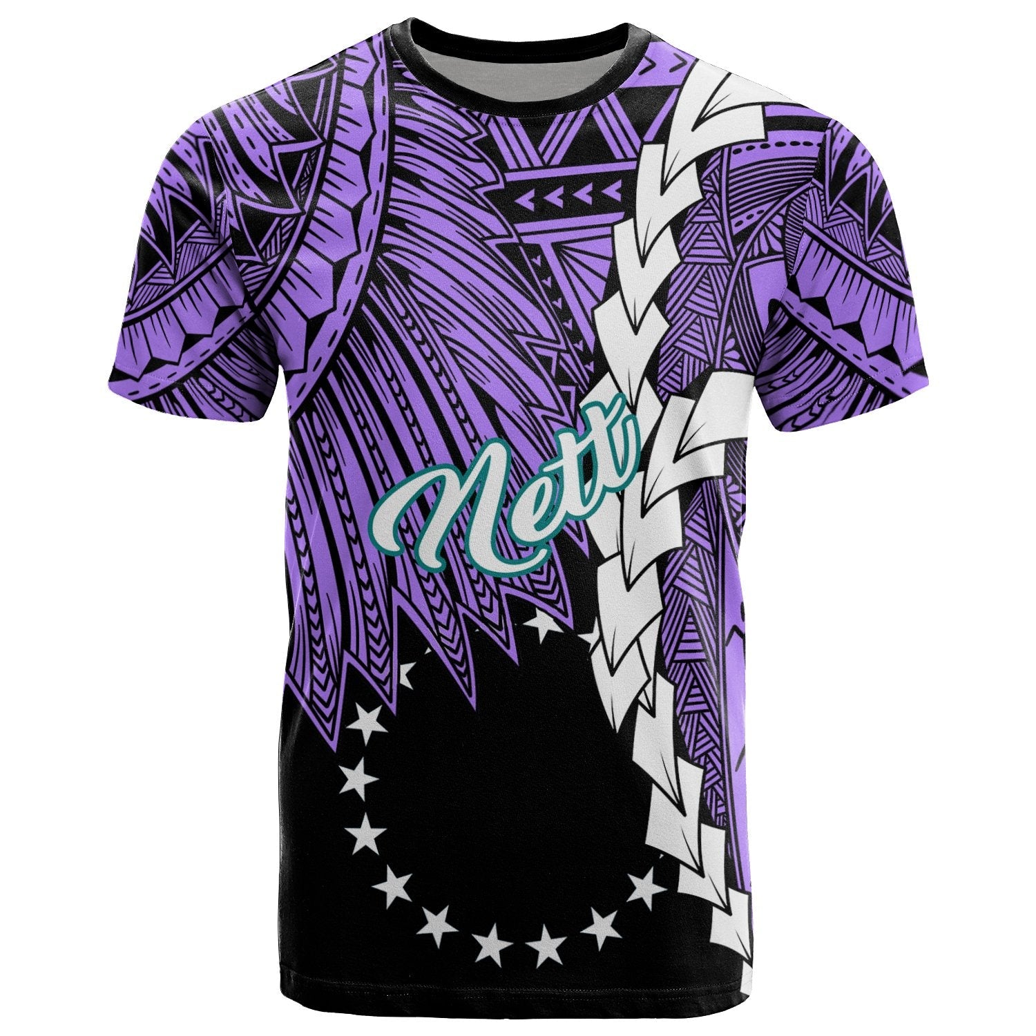Pohnpei Nett Micronesia T - Shirt - Tribal Wave Tattoo