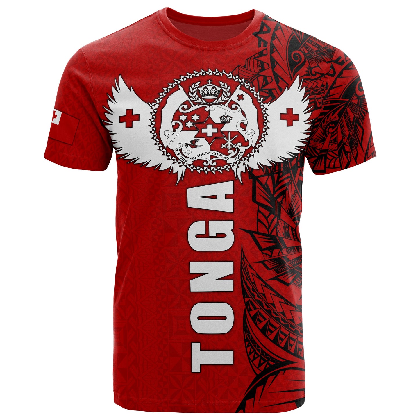 Tonga Polynesian T-Shirt - Tonga Wings