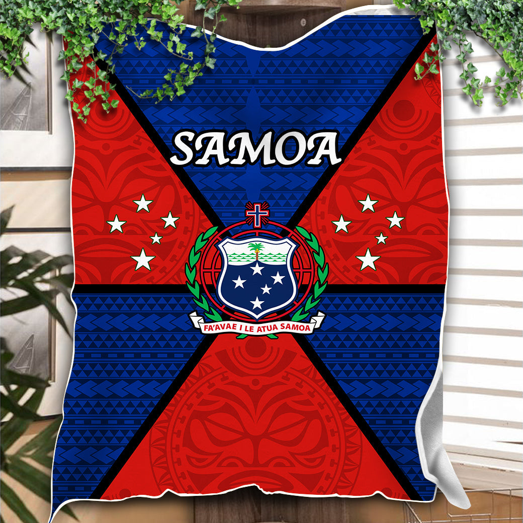 Samoa Premium Blanket Maori Polynesian