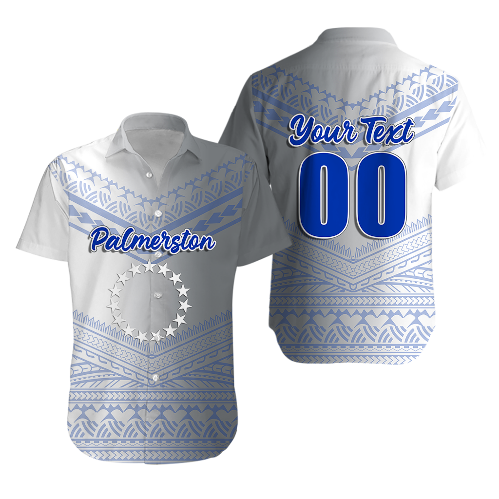 Custom Personalised Palmerston Cook Islands Pride Hawaiian Shirt -