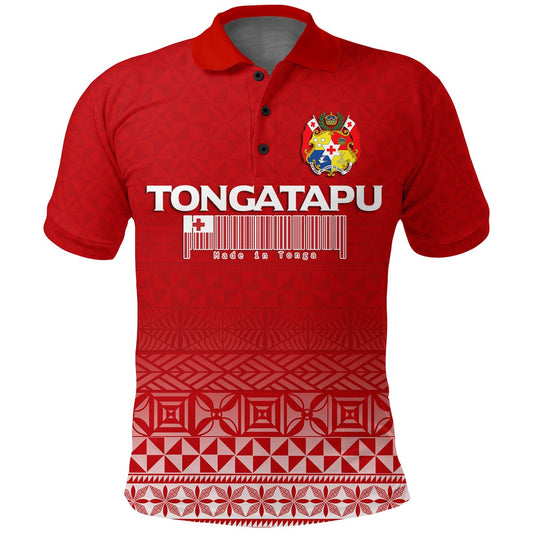 Tonga Tongatapu Polo Shirt - Tongan Pattern