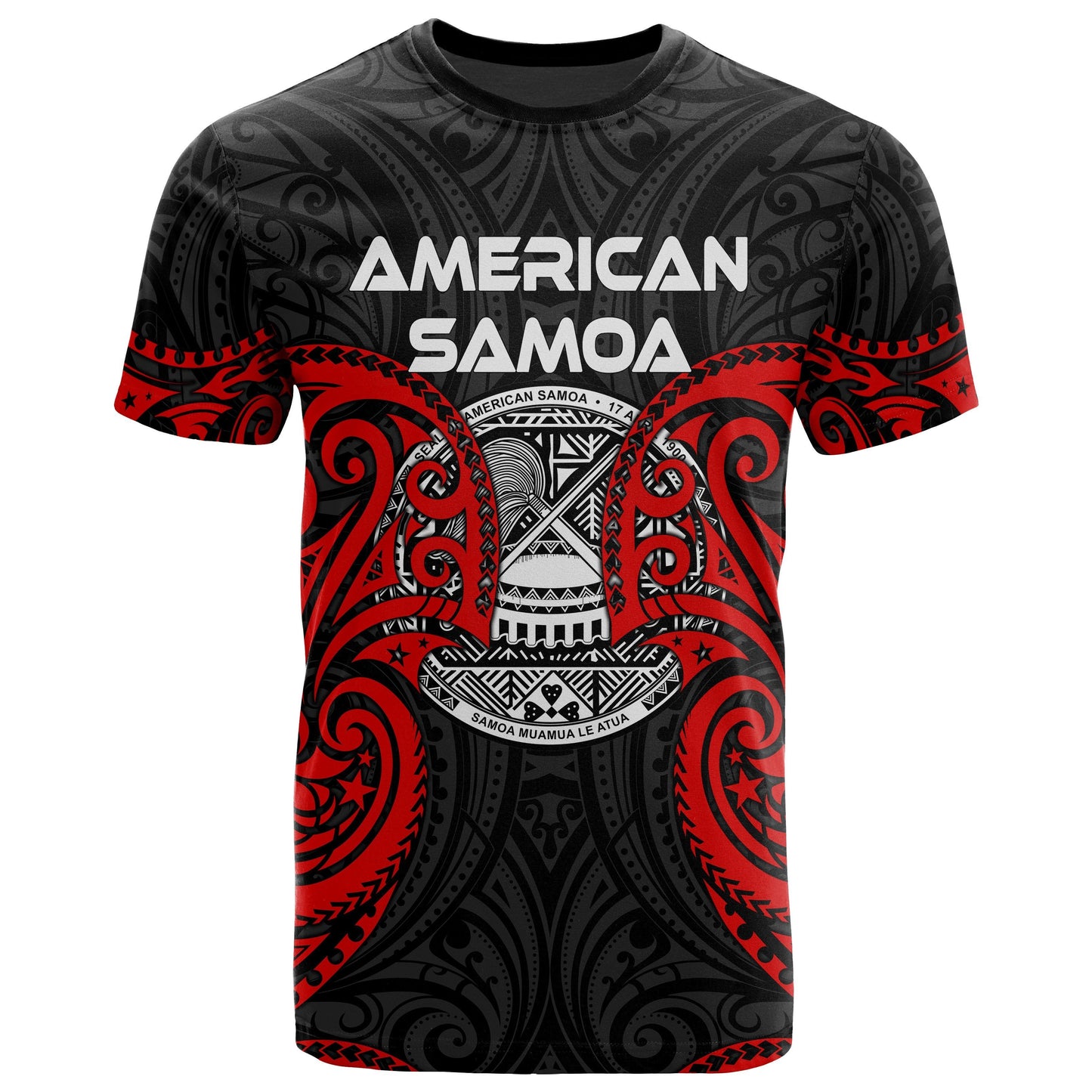 American Samoa Polynesian T-Shirt - American Samoan Spirit