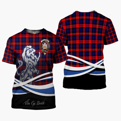 Printivon MacLachlan Clan Crest Alba Gu Brath T Shirt Scotland Gift