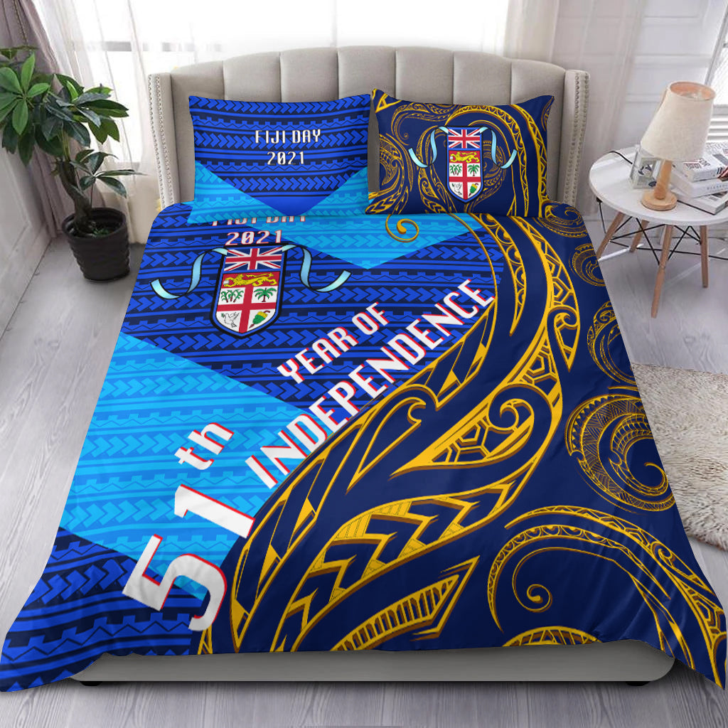 Fiji Day Beddings Set 51th Year Of Independence