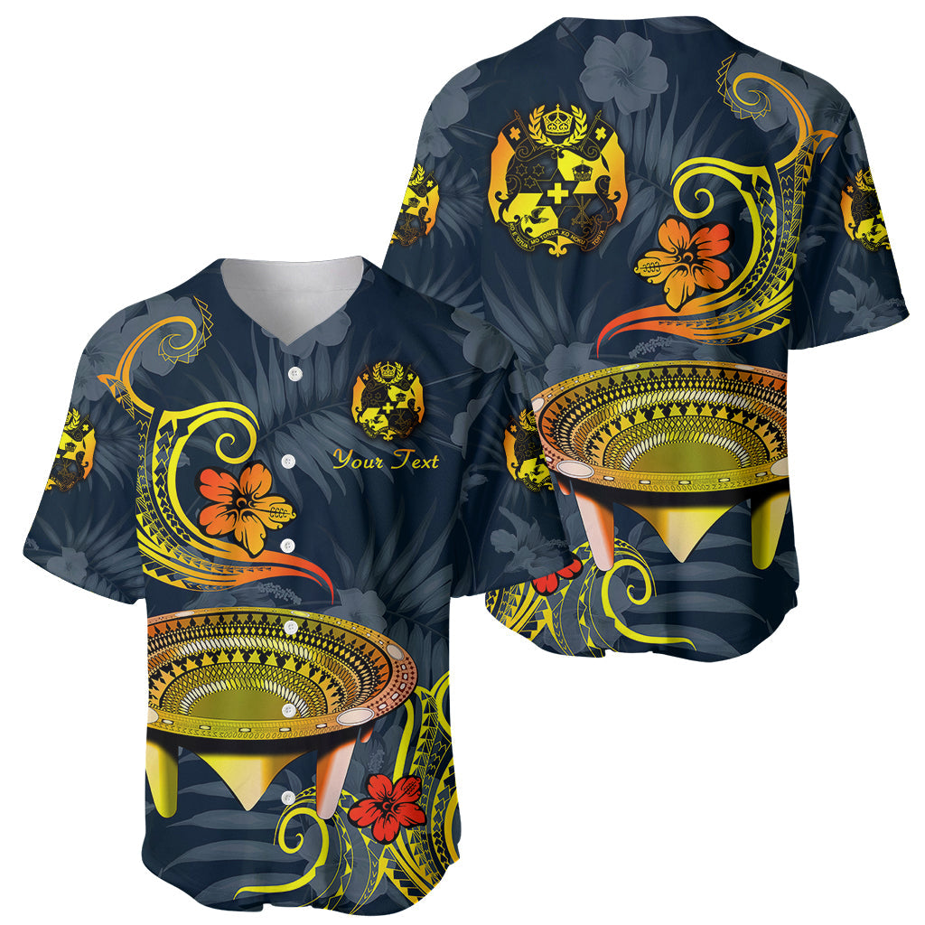(Custom Personalised) Tonga Kumete Kava Bowl Sila Vibes Gradient Baseball Jersey