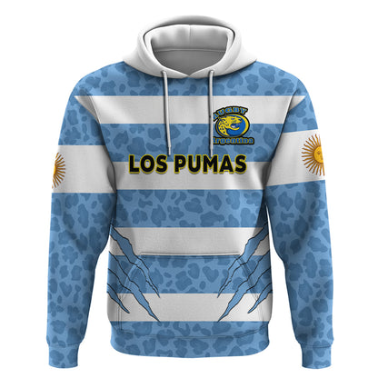 Custom Argentina Rugby 7s Vamos Pumas Hoodie