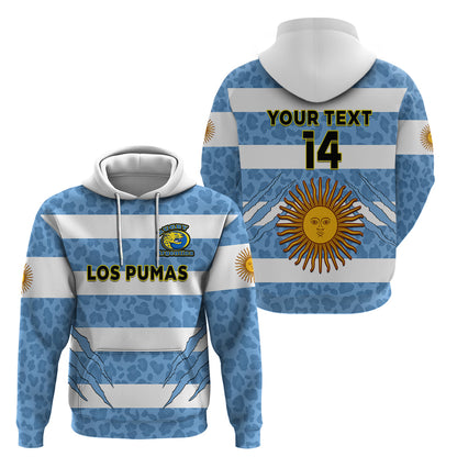 Custom Argentina Rugby 7s Vamos Pumas Hoodie