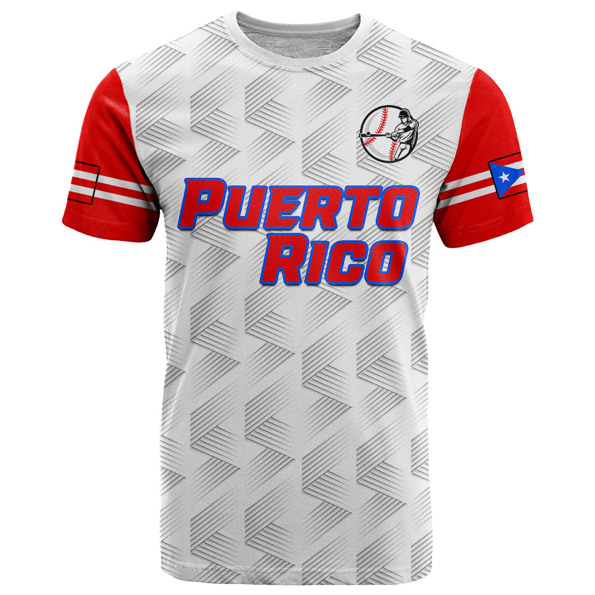 Custom Puerto Rico 2023 Baseball Dynamic T Shirt