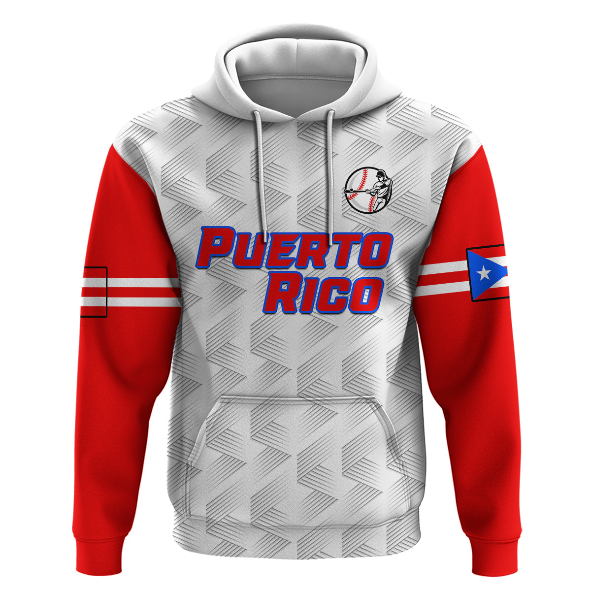 Custom Puerto Rico 2023 Baseball Dynamic Hoodie
